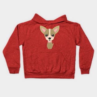 Chiuaua Dog Kids Hoodie